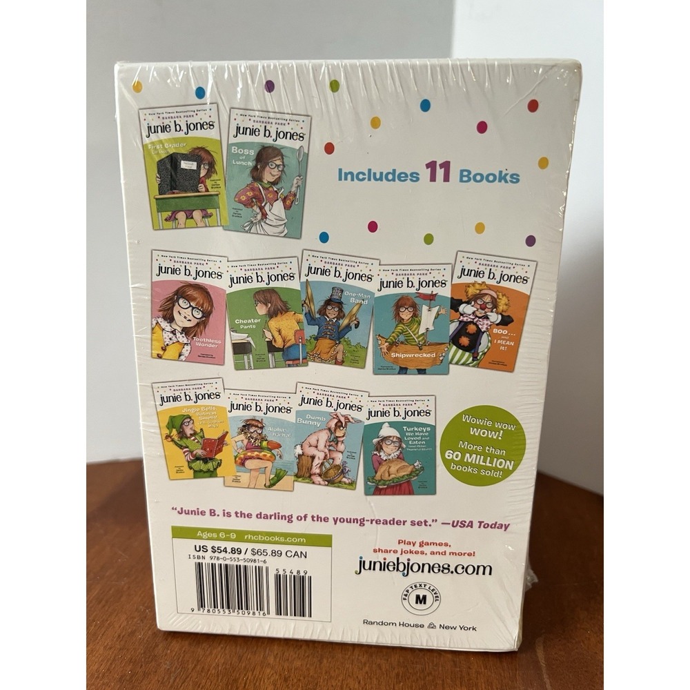 Junie B. Jones Complete First Grade Collection Books 18–28 Boxed Set - Picture 3 of 5